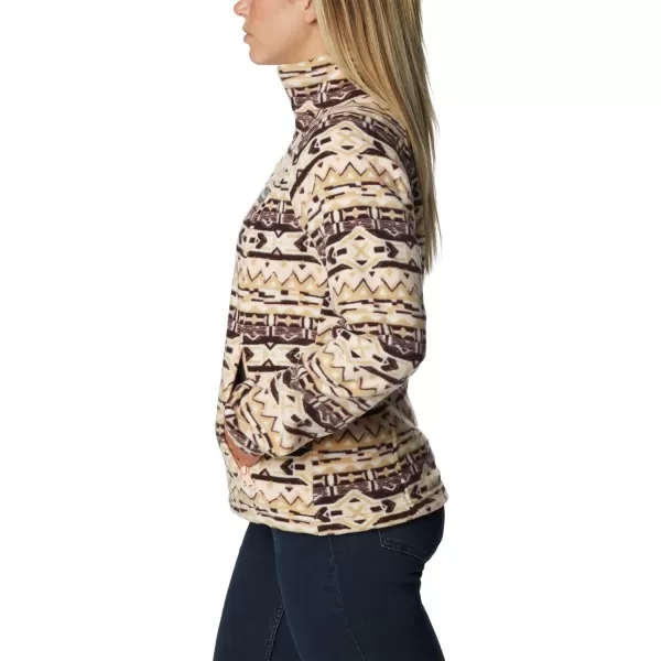 imageColumbia Womens Benton Springs Printed Full ZipNew Cinder 80s Stripe