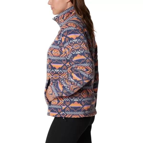 imageColumbia Womens Benton Springs Printed Full ZipNocturnal Checkered Peaks