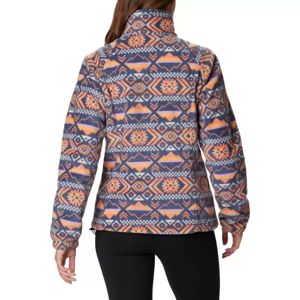 imageColumbia Womens Benton Springs Printed Full ZipNocturnal Checkered Peaks