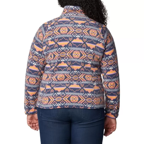 imageColumbia Womens Benton Springs Printed Full ZipNocturnal Checkered Peaks