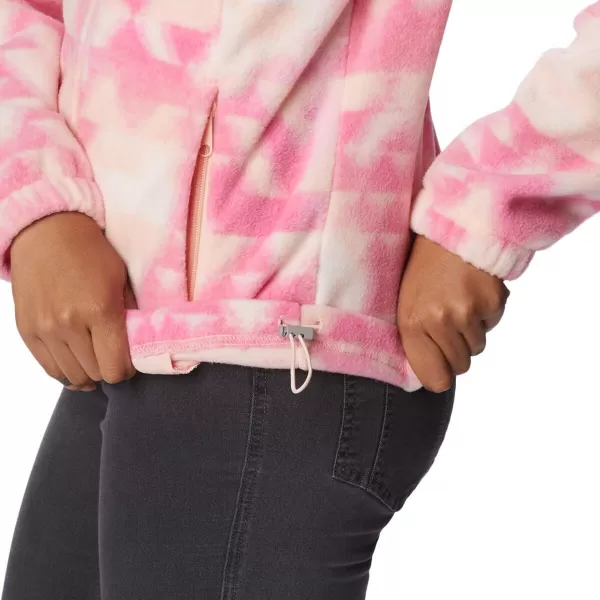 imageColumbia Womens Benton Springs Printed Full ZipPeach BlossomDistant Peaks