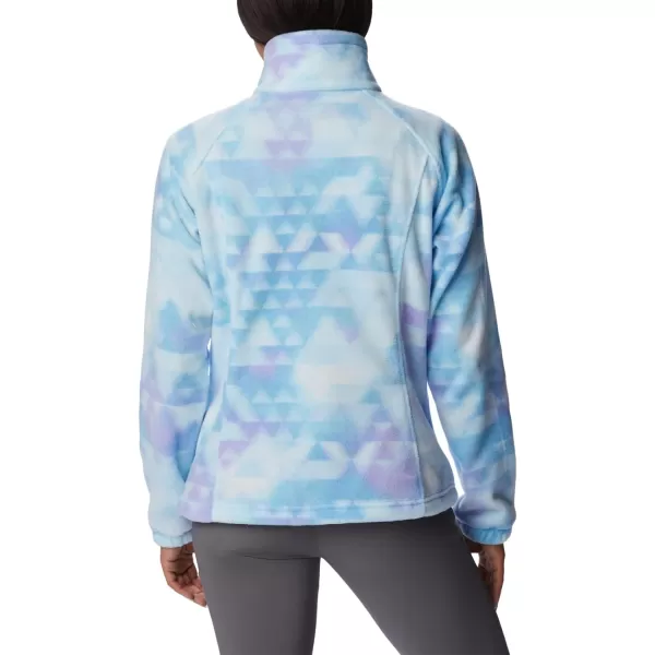 imageColumbia Womens Benton Springs Printed Full ZipSpring BlueDistant Peaks