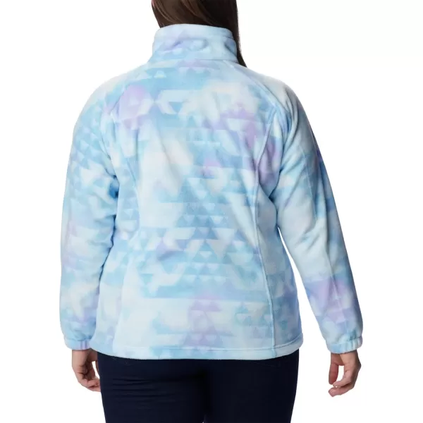imageColumbia Womens Benton Springs Printed Full ZipSpring BlueDistant Peaks