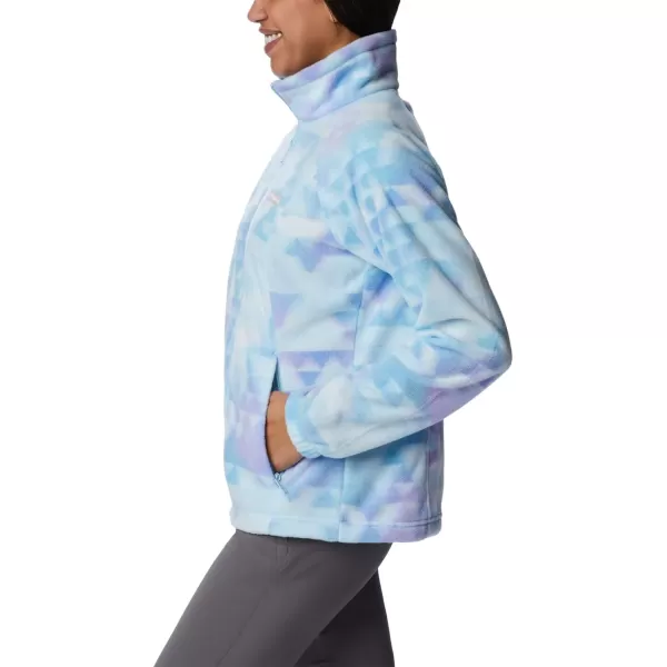 imageColumbia Womens Benton Springs Printed Full ZipSpring BlueDistant Peaks