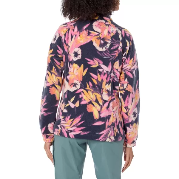 imageColumbia Womens Benton Springs Printed Full ZipWild GeraniumWisterian