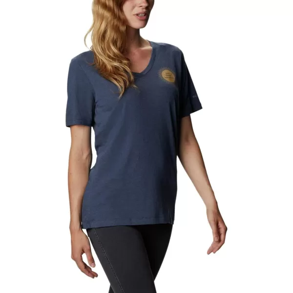 imageColumbia Womens Bluebird Day Relaxed V NeckColor