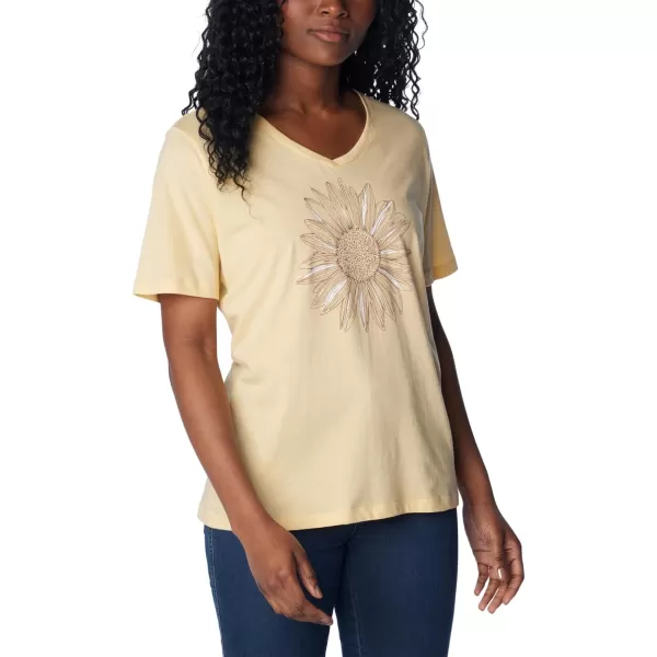 imageColumbia Womens Bluebird Day Relaxed V NeckSunkissed HeatherFlower Power