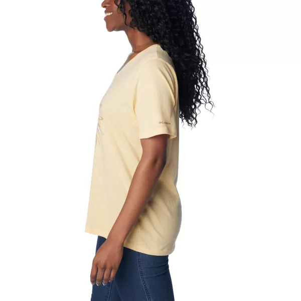 imageColumbia Womens Bluebird Day Relaxed V NeckSunkissed HeatherFlower Power