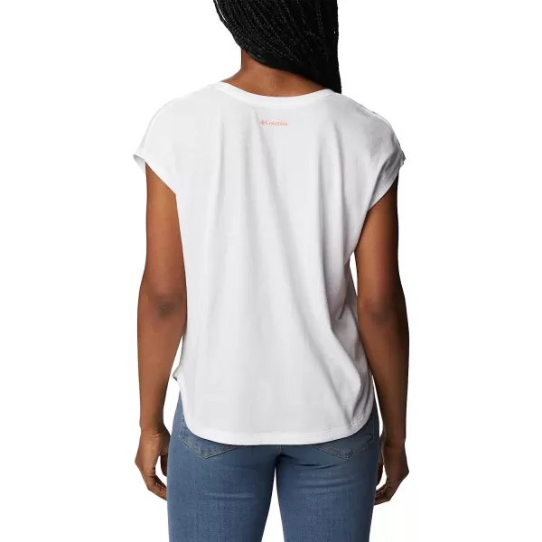 imageColumbia Womens Bluebird Days Modern Short Sleeve TeeWhitePeaceful Perspective Graphic