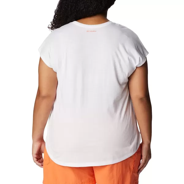 imageColumbia Womens Bluebird Days Modern Short Sleeve TeeWhitePeaceful Perspective Graphic