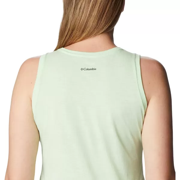 imageColumbia Womens Bluff Mesa Tank Top Lightweight Comfort StretchKey West HeatherJourney to Joy Graphic