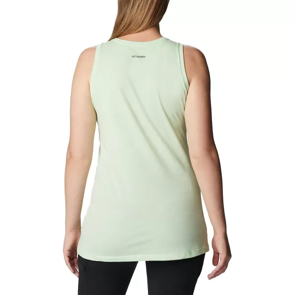 imageColumbia Womens Bluff Mesa Tank Top Lightweight Comfort StretchKey West HeatherJourney to Joy Graphic