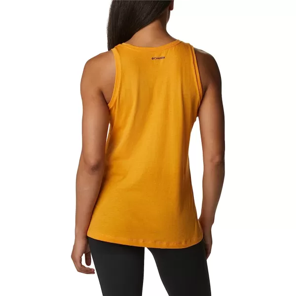 imageColumbia Womens Bluff Mesa Tank Top Lightweight Comfort StretchMango HeatherVan Life 3