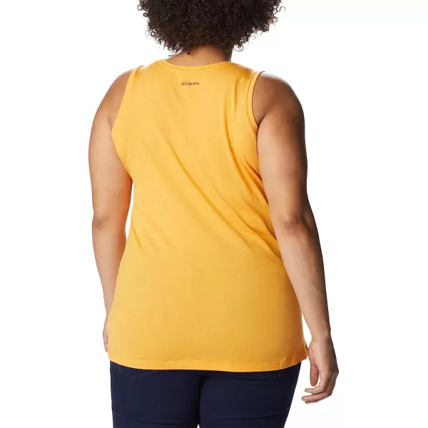 imageColumbia Womens Bluff Mesa Tank Top Lightweight Comfort StretchMango HeatherVan Life 3