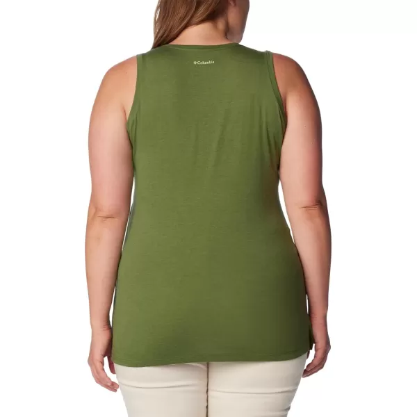 imageColumbia Womens Bluff Mesa TankCanteen HeatherHappier Outdoors