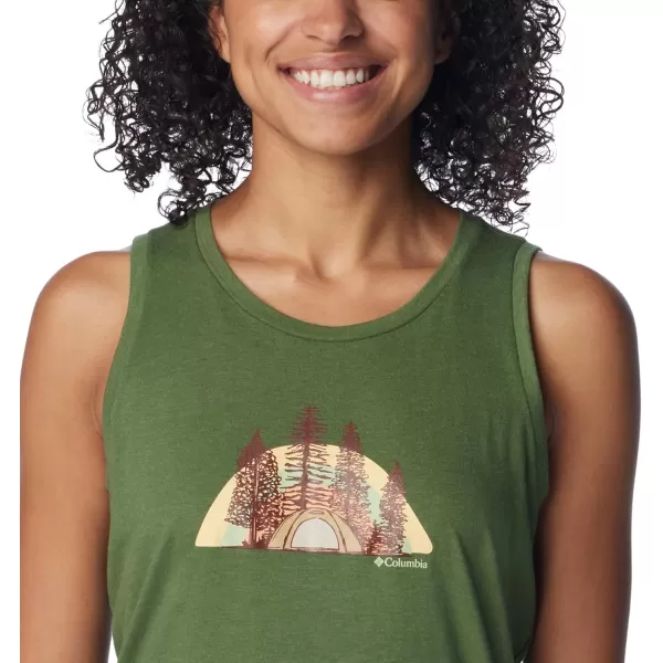 imageColumbia Womens Bluff Mesa TankCanteen HeatherHappier Outdoors