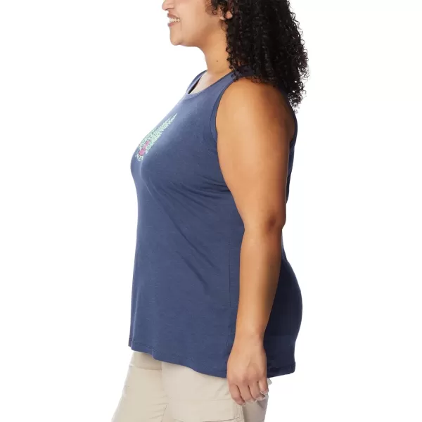 imageColumbia Womens Bluff Mesa TankNocturnal HeatherBest Site Graphic