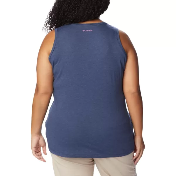 imageColumbia Womens Bluff Mesa TankNocturnal HeatherBest Site Graphic
