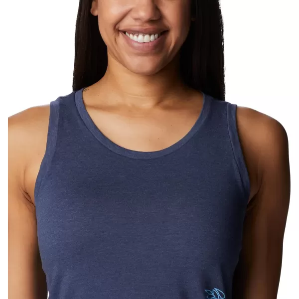 imageColumbia Womens Bluff Mesa TankNocturnal HeatherBlooming Lines Graphic