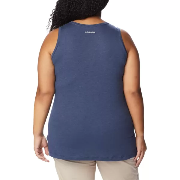 imageColumbia Womens Bluff Mesa TankNocturnal HeatherBlooming Lines Graphic