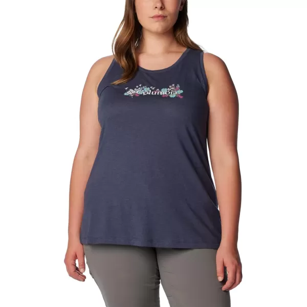 imageColumbia Womens Bluff Mesa TankNocturnal HeatherHappier Outdoors