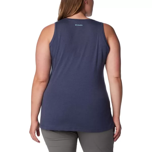 imageColumbia Womens Bluff Mesa TankNocturnal HeatherHappier Outdoors