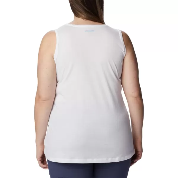 imageColumbia Womens Bluff Mesa TankWhiteBest Site Graphic