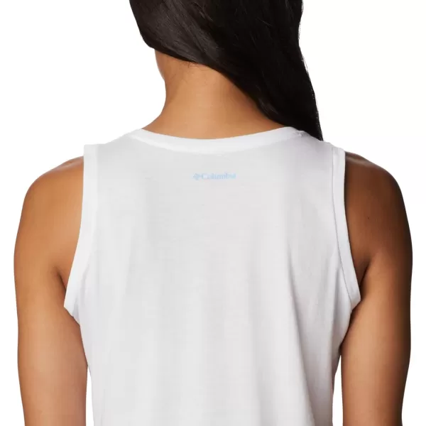 imageColumbia Womens Bluff Mesa TankWhiteBest Site Graphic