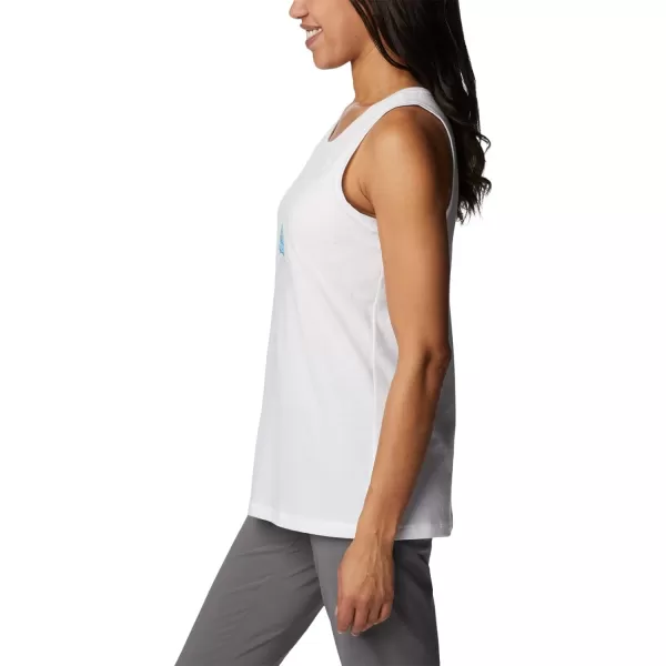 imageColumbia Womens Bluff Mesa TankWhiteBest Site Graphic