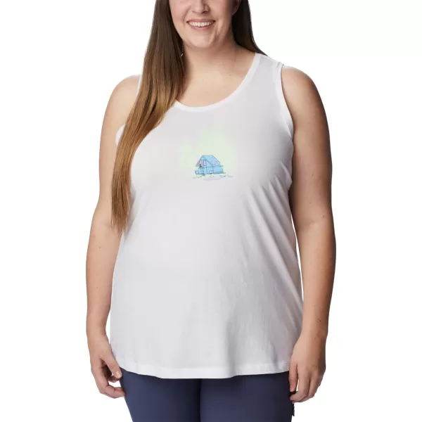 imageColumbia Womens Bluff Mesa TankWhiteBest Site Graphic