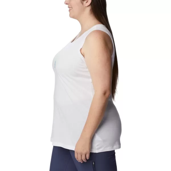 imageColumbia Womens Bluff Mesa TankWhiteBest Site Graphic