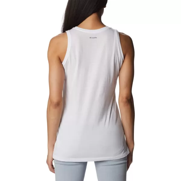 imageColumbia Womens Bluff Mesa TankWhiteFloral Landscape