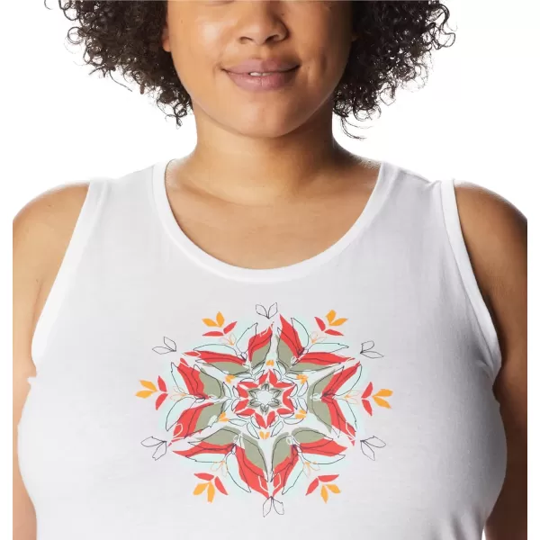 imageColumbia Womens Bluff Mesa TankWhiteFloral Landscape