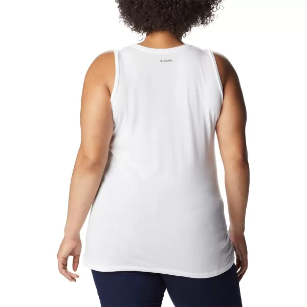 imageColumbia Womens Bluff Mesa TankWhiteFloral Landscape