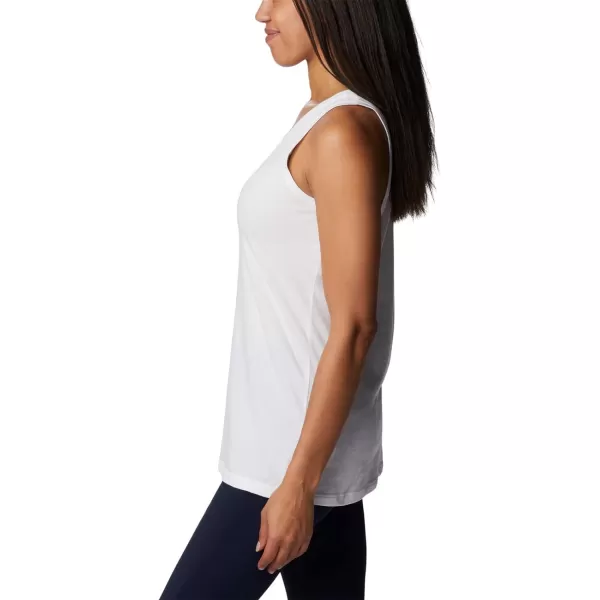 imageColumbia Womens Bluff Mesa TankWhiteMeditation Isle Graphic