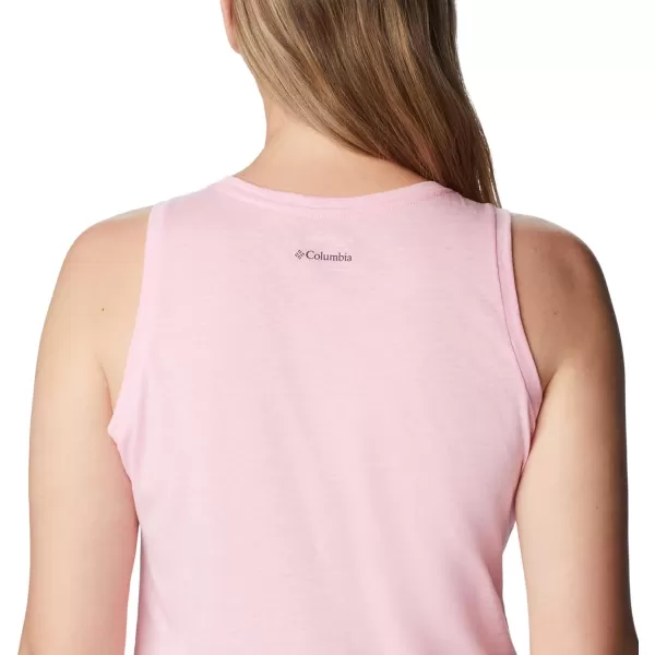 imageColumbia Womens Bluff Mesa TankWild Rose HeatherBlooming Lines Graphic