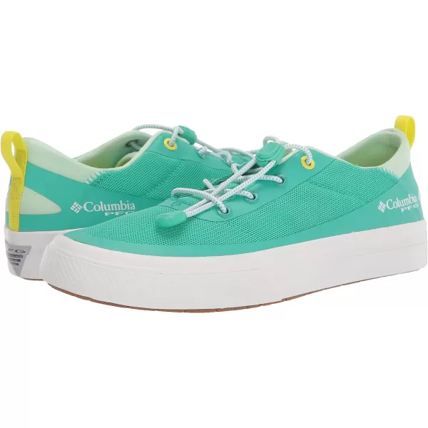 imageColumbia Womens Bonehead PFG Boat ShoeElectric TurquoiseWhite