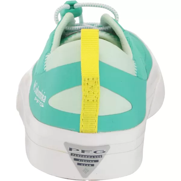 imageColumbia Womens Bonehead PFG Boat ShoeElectric TurquoiseWhite