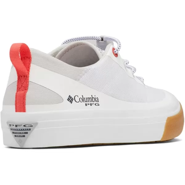 imageColumbia Womens Bonehead PFG Boat ShoeWhiteCollegiate Navy