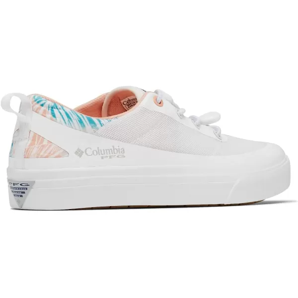 imageColumbia Womens Bonehead PFG Boat ShoeWhiteLight Coral