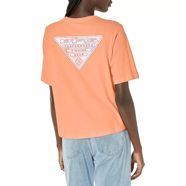 imageColumbia Womens Bramley Bay Relaxed TeeBright NectarWhite Aurora Fish