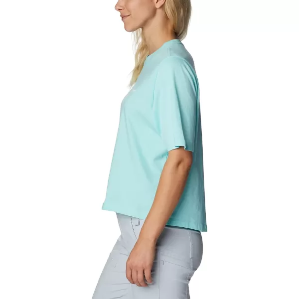 imageColumbia Womens Bramley Bay Relaxed TeeGulf StreamAura Aurora Fish