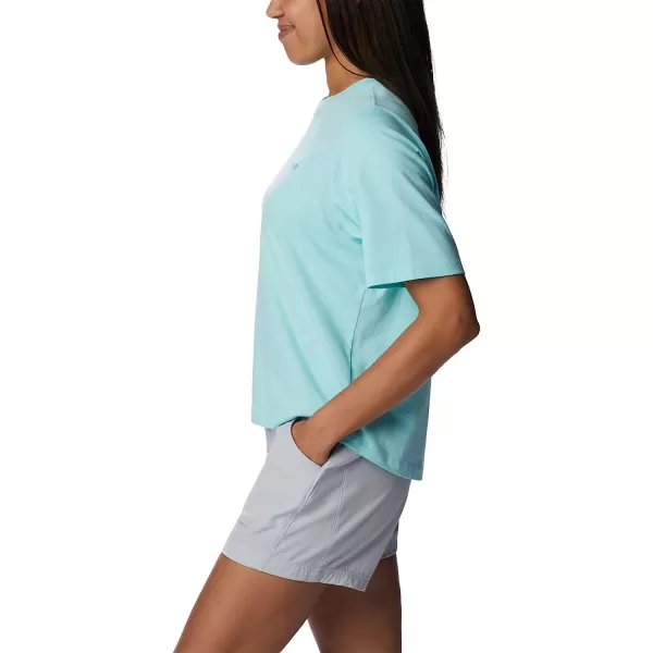 imageColumbia Womens Bramley Bay Relaxed TeeGulf StreamFish Friends Flag Graphic