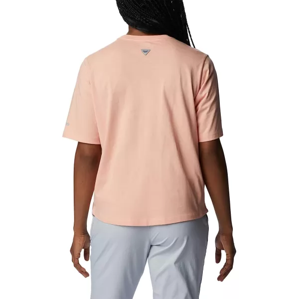 imageColumbia Womens Bramley Bay Relaxed TeeLight CoralFair Weather Graphic