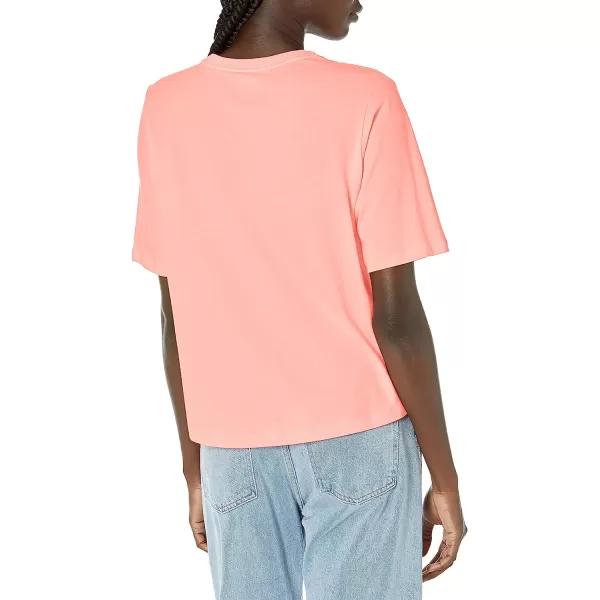 imageColumbia Womens Bramley Bay Relaxed TeeLight CoralPanga Palms Graphic