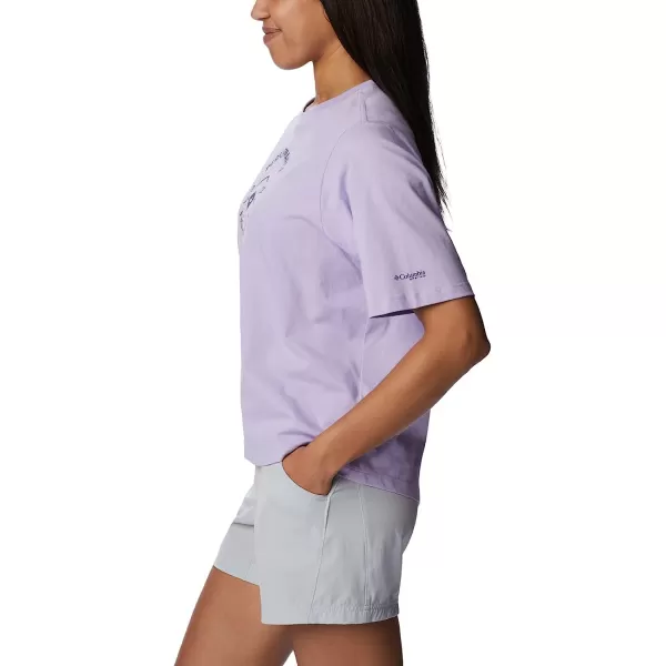 imageColumbia Womens Bramley Bay Relaxed TeeSoft VioletFair Weather Graphic