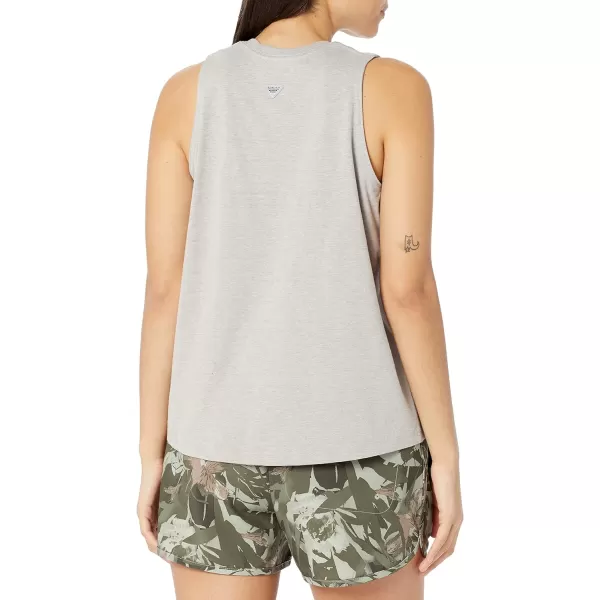 imageColumbia Womens Bramley Bay TankColumbia Grey HeatherStacked Logo Gs Grx