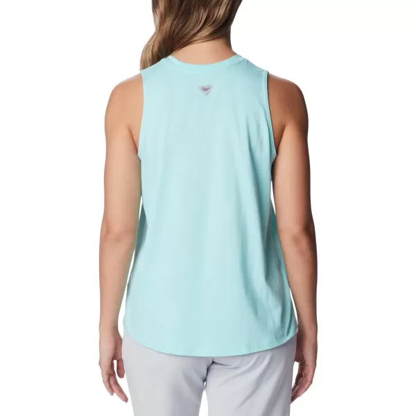 imageColumbia Womens Bramley Bay TankGulf StreamStacked Logo Gs Graphic