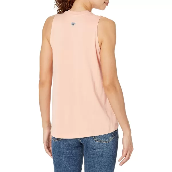 imageColumbia Womens Bramley Bay TankLight CoralPalapa Palms Graphic