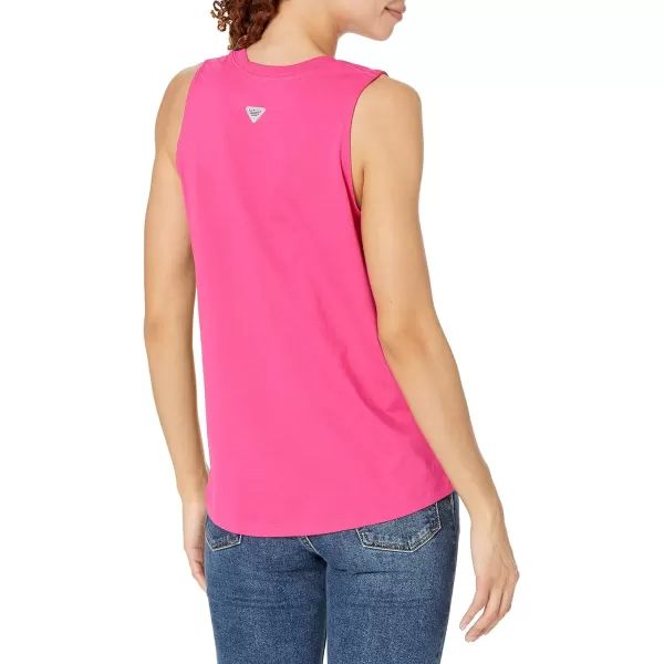 imageColumbia Womens Bramley Bay TankUltra PinkStacked Logo Gs Graphic